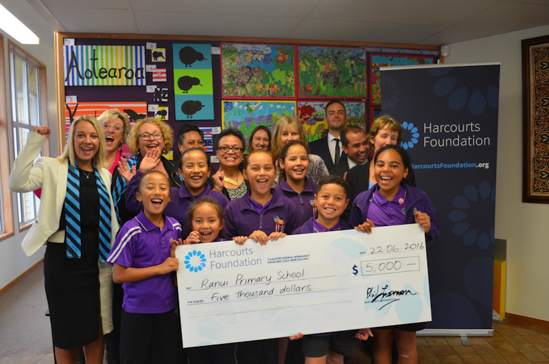 Harcourts Foundation grant gets Ranui Primary pupils on their bikes
